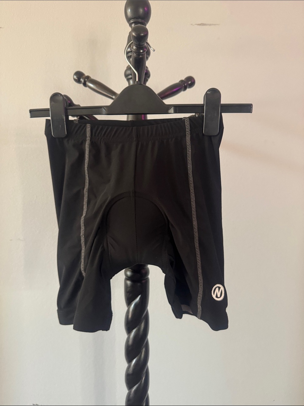 Black Cycling Bib Shorts